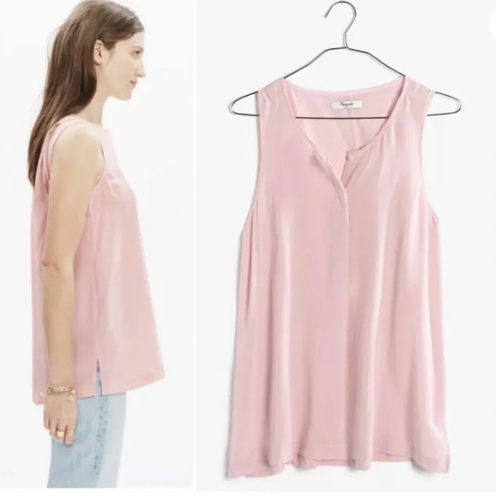 Madewell Silk Composition tank top